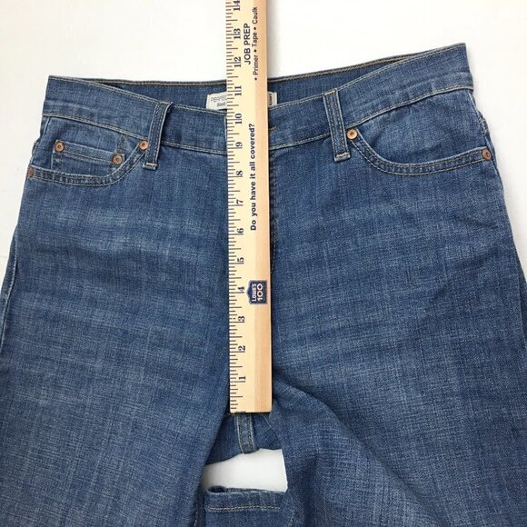 Levi's 512 Women's Jeans Boot Cut Perfectly Slimming Medium Wash size 10 - Picture 7 of 11